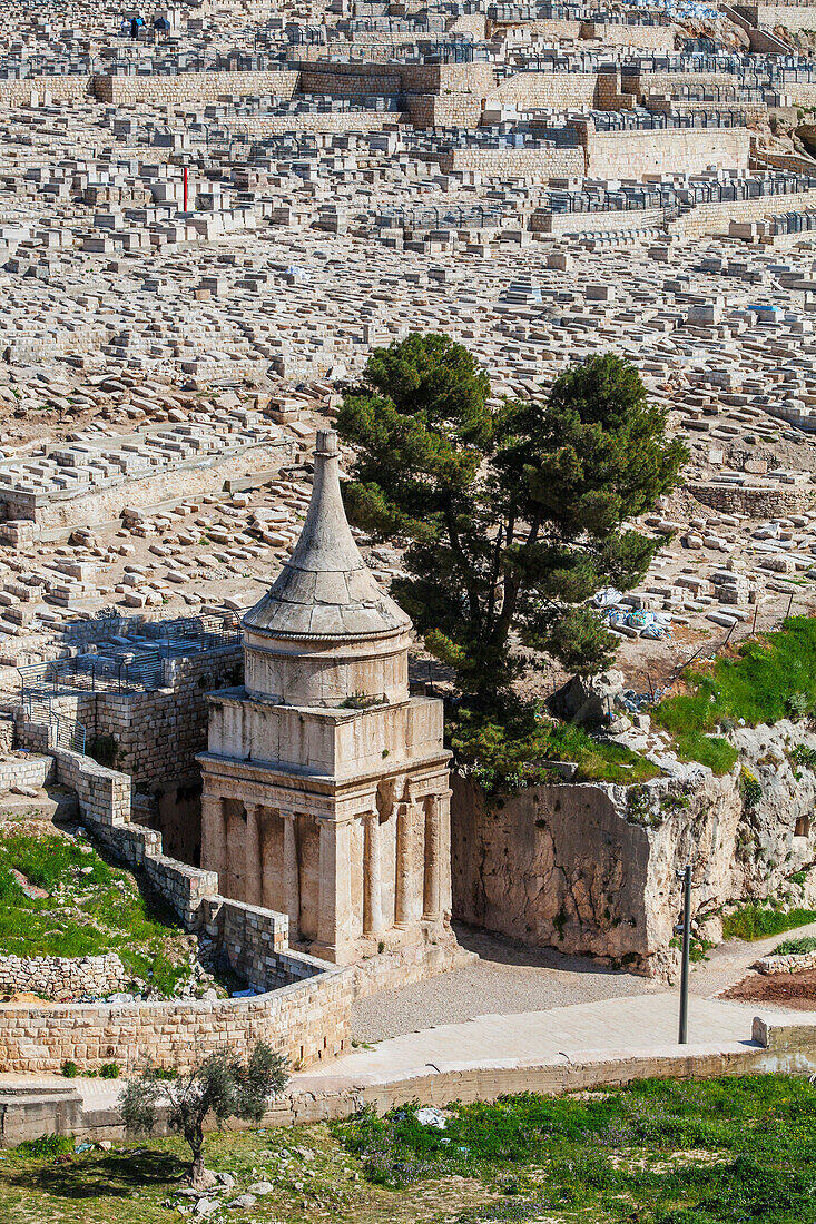 'Tomb of Absalom; Jerusalem, Israel'