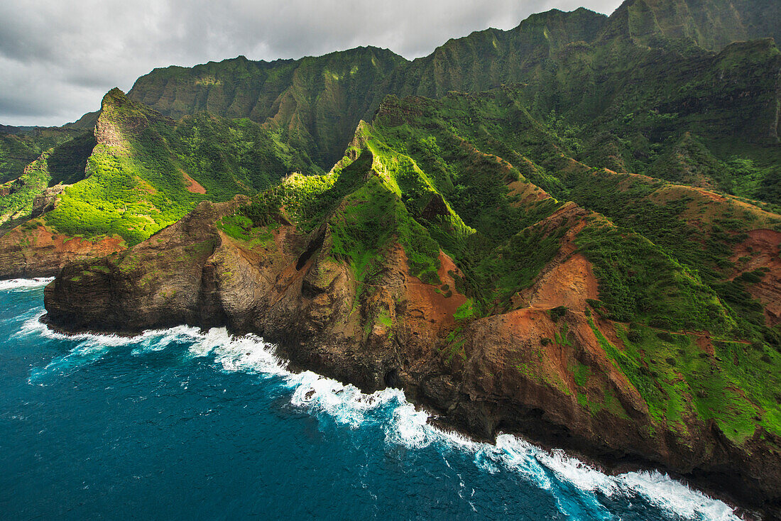 'View of the Na Pali Coast; Kauai, Hawaii, United States of America'