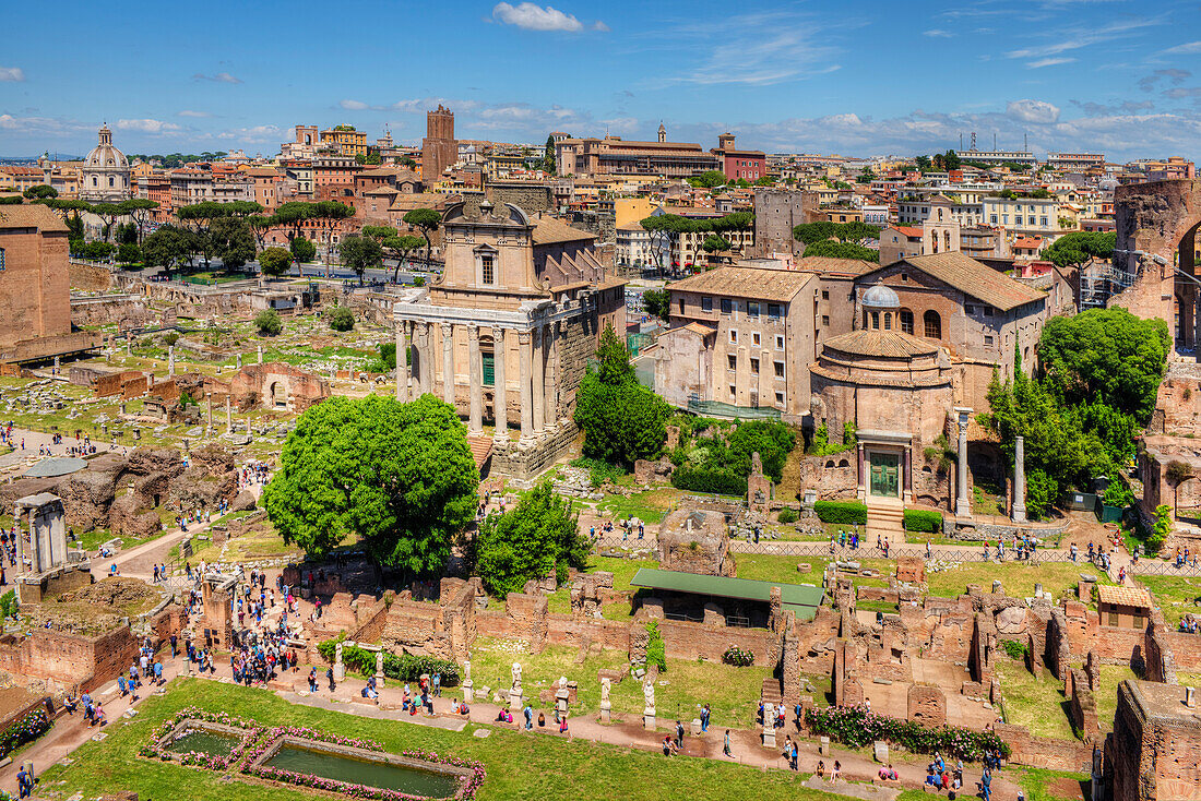 Forum Romanum, Rom, Latium, Italien