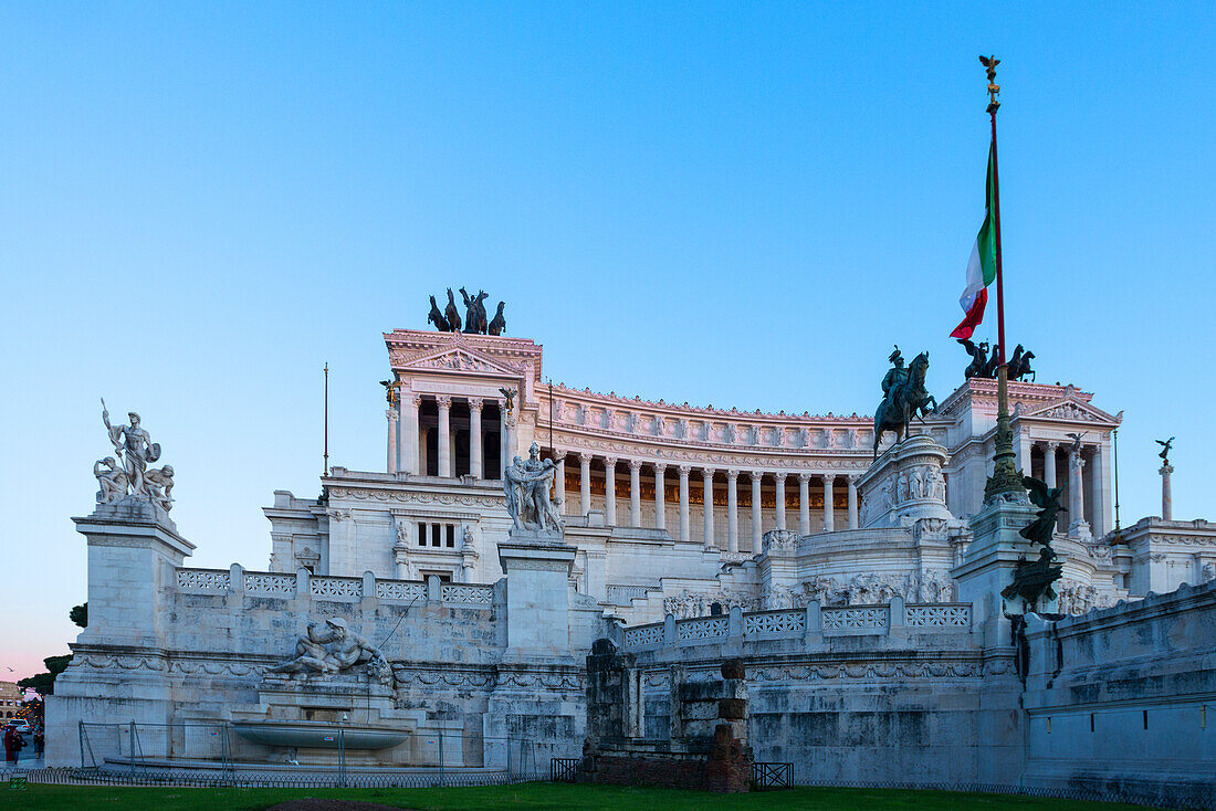 Monumento Nazionale a Vittorio Emanuele II, Rom, Latium, Italien