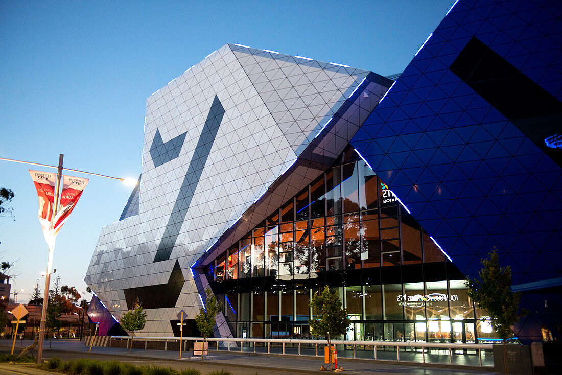 The new Entertainment Centre in Perth captures the imagination trough bold architecture