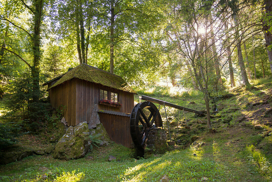 old mill, Bad Wildbad, Black Forest, Baden-Wuerttemberg, Germany