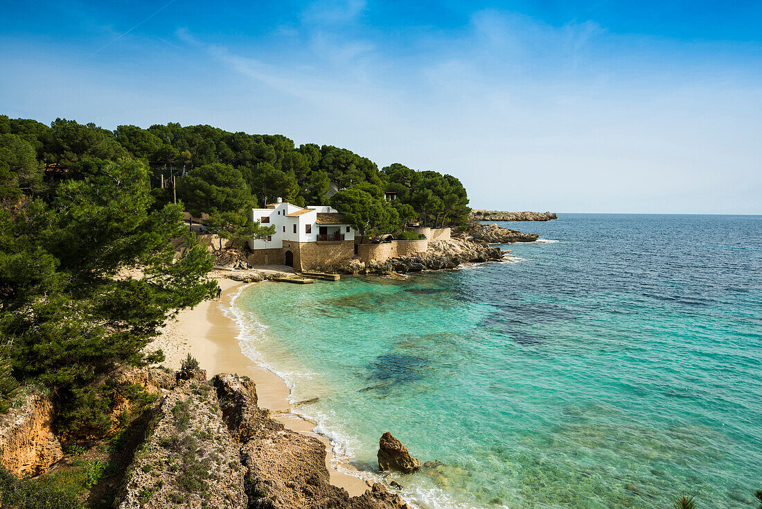 Cala Gat, Cala Rajada, Mallorca, Balearen, Spanien