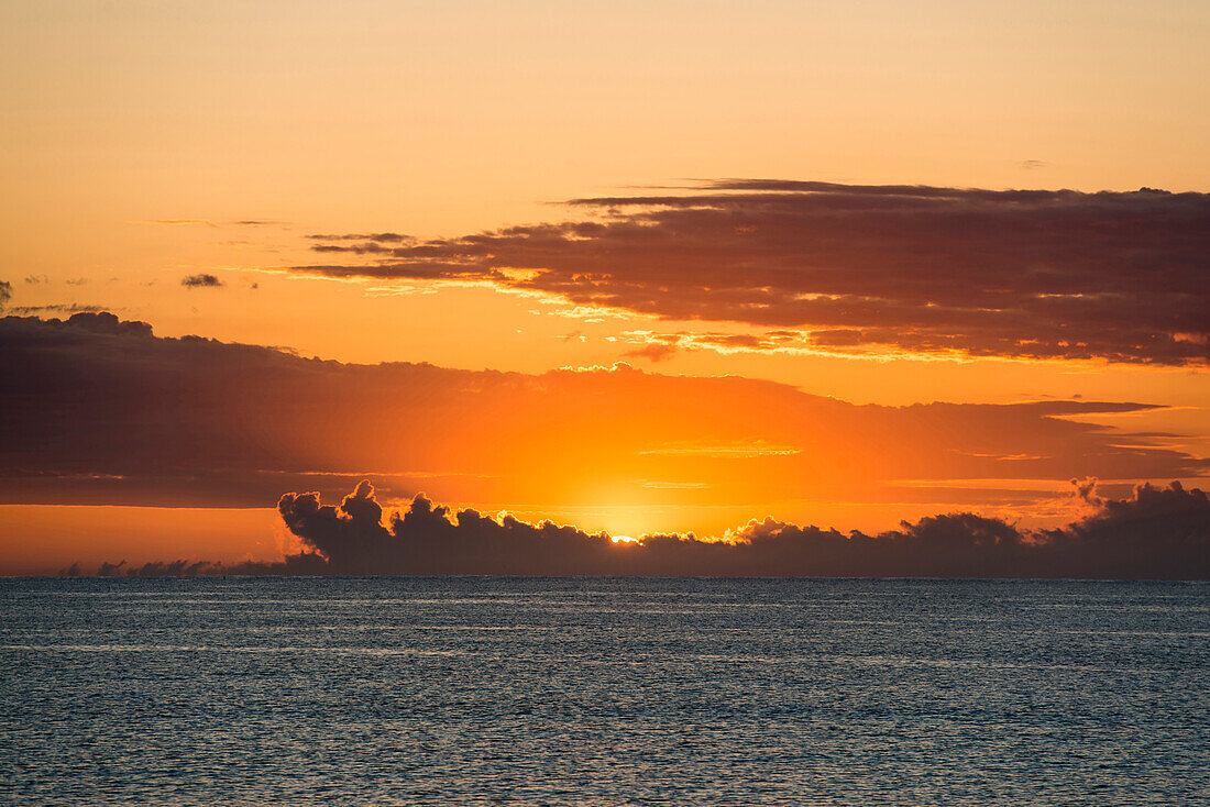 Sonnenaufgang, Cala Rajada, Mallorca, Balearen, Spanien