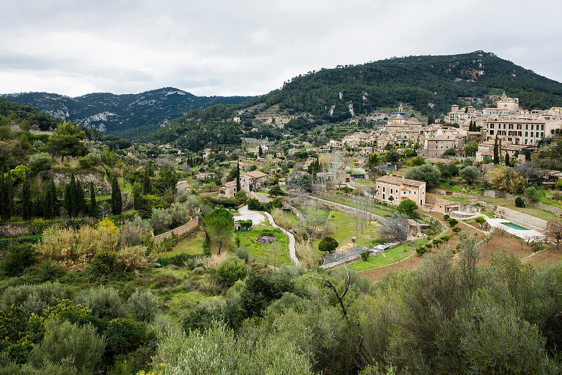 Valdemossa, Serra de Tramuntana, Mallorca, Balearen, Spanien