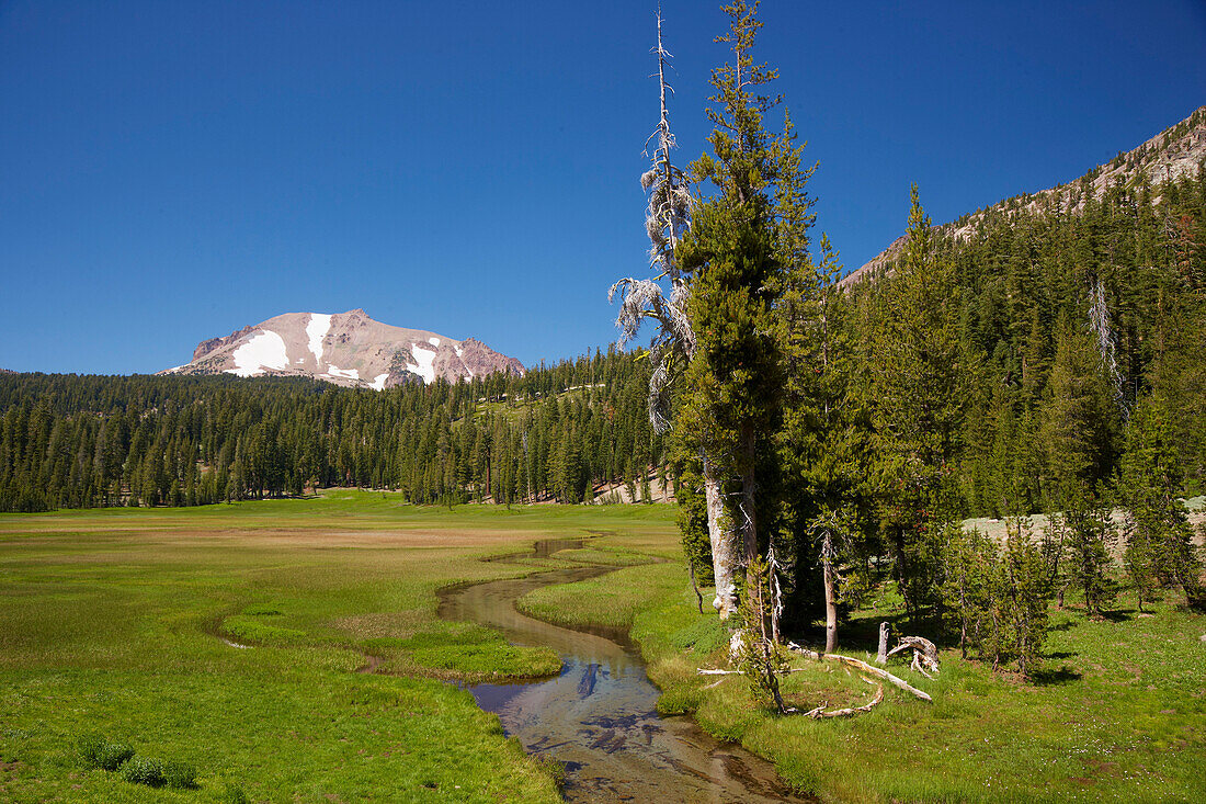 Mount Lassen , Lassen Volcanic National Park , California , U.S.A. , America