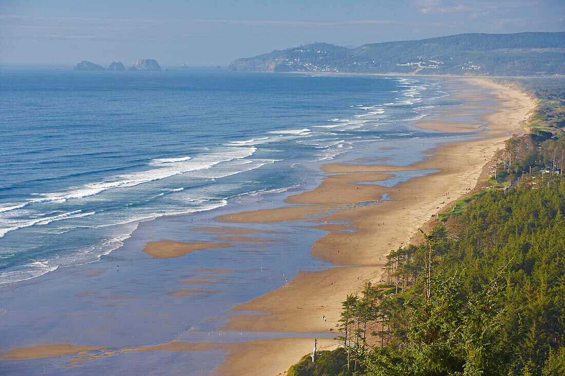 Pacific-Coast of Cape Lookout , Three Arch Rocks , Cape Lookout State Park  , Oregon , U.S.A. , America