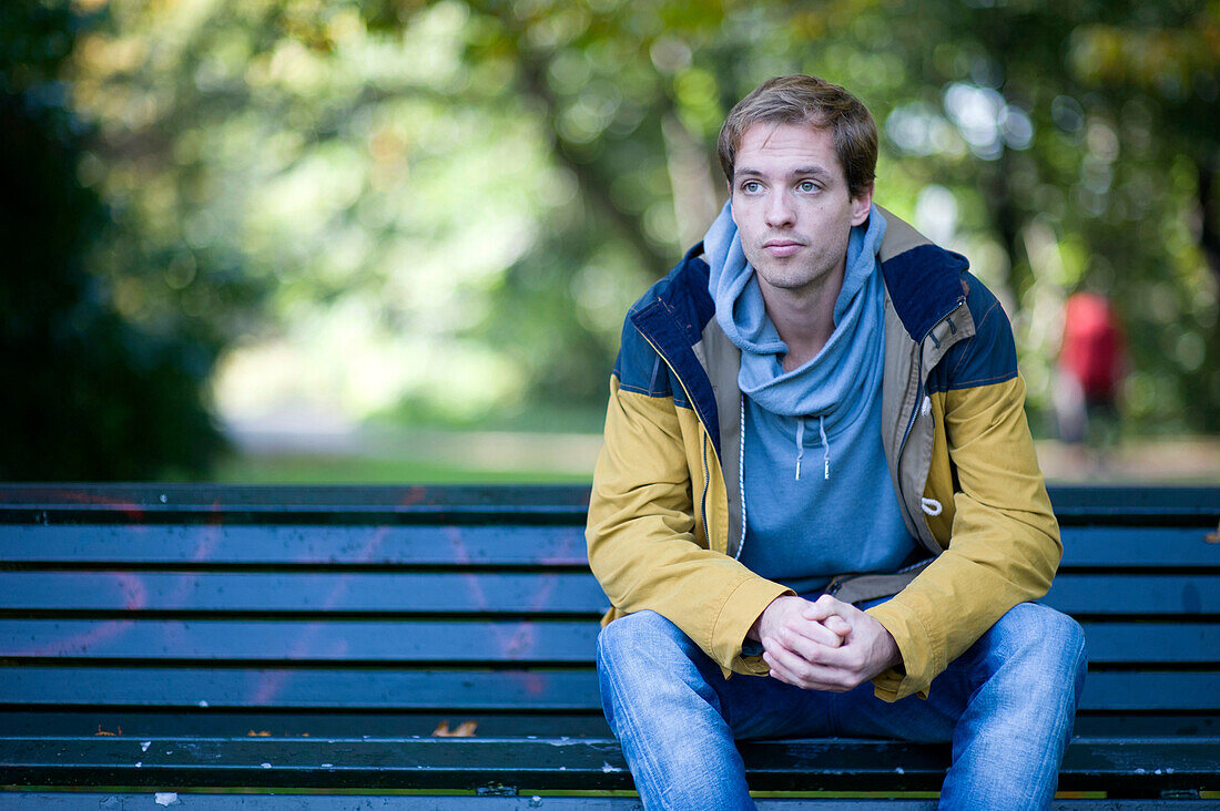 Amsterdam, Netherlands. Young man in his twenties, diagnosed with ADD or Attention Deficit Disorder. He works several jobs and considers to make a documentary with his journalist girlfriend.