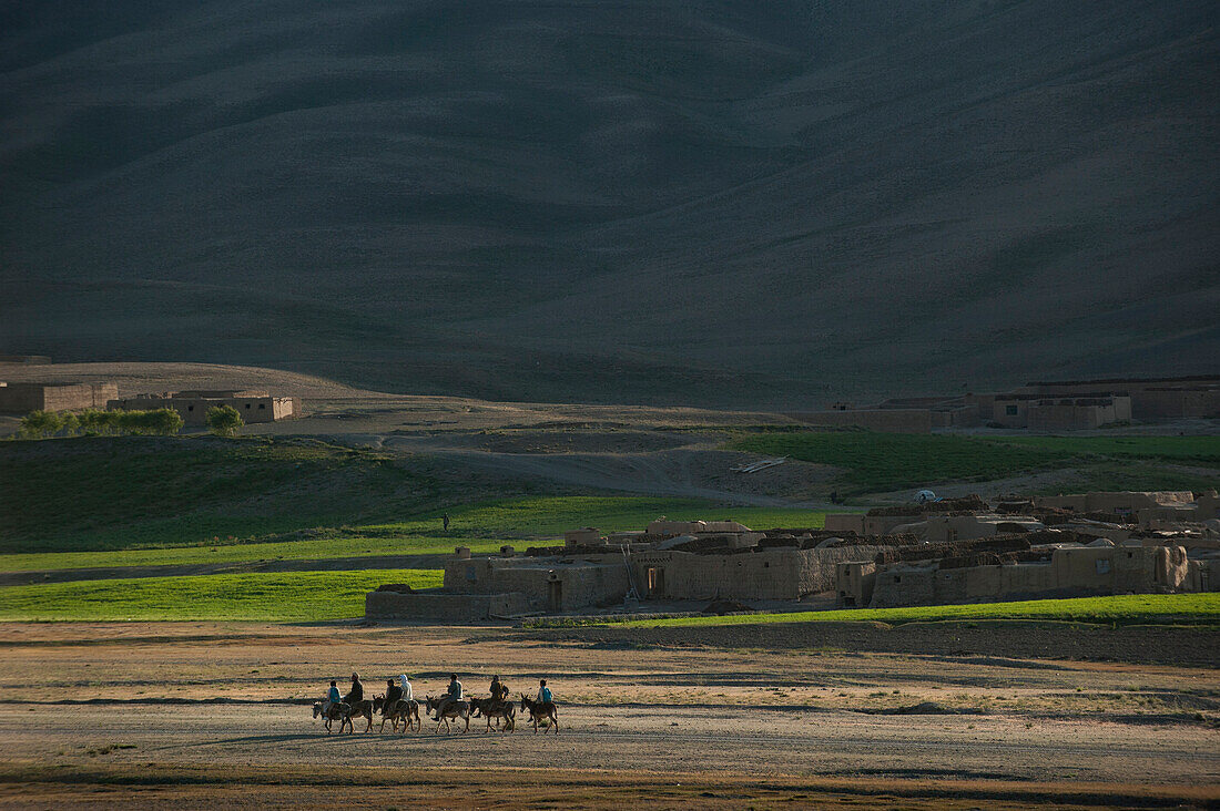 A small village in Bamiyan province, Afghanistan, Asia