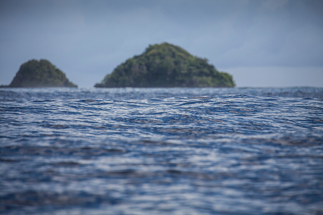Small islands off the coast of Samoa
