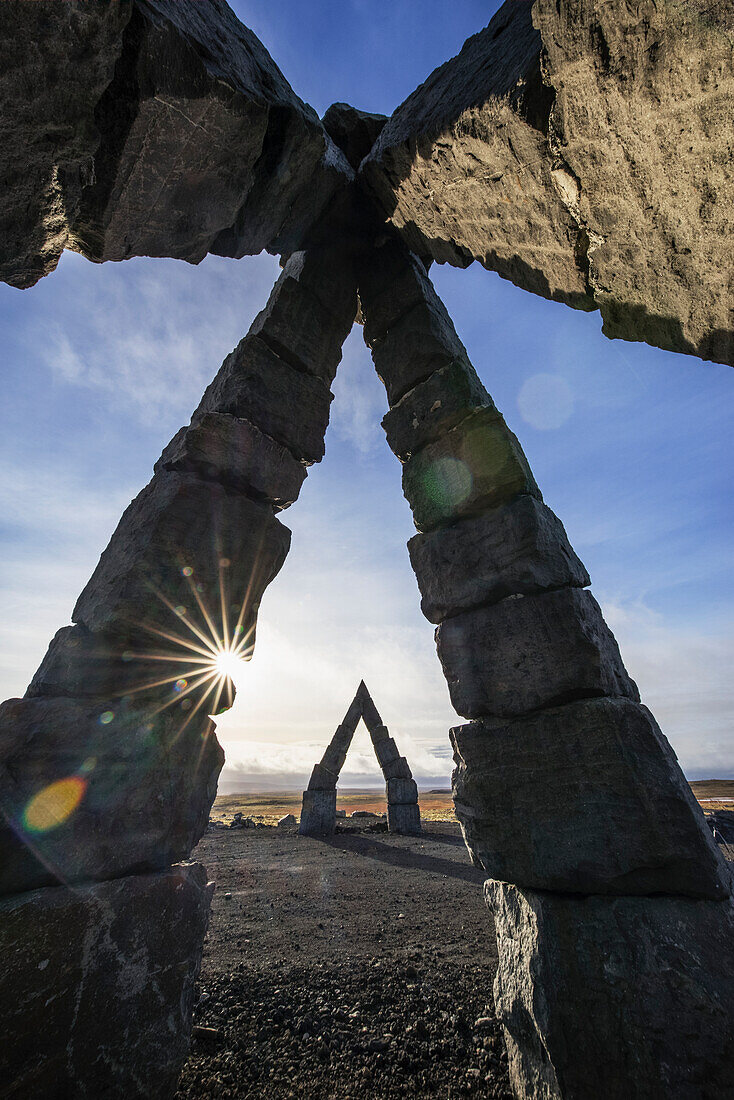 'Arctic Stonehenge, Northeastern Iceland; Iceland'