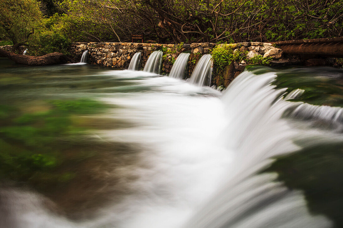 'Herman River springs; Caesarea, Israel'