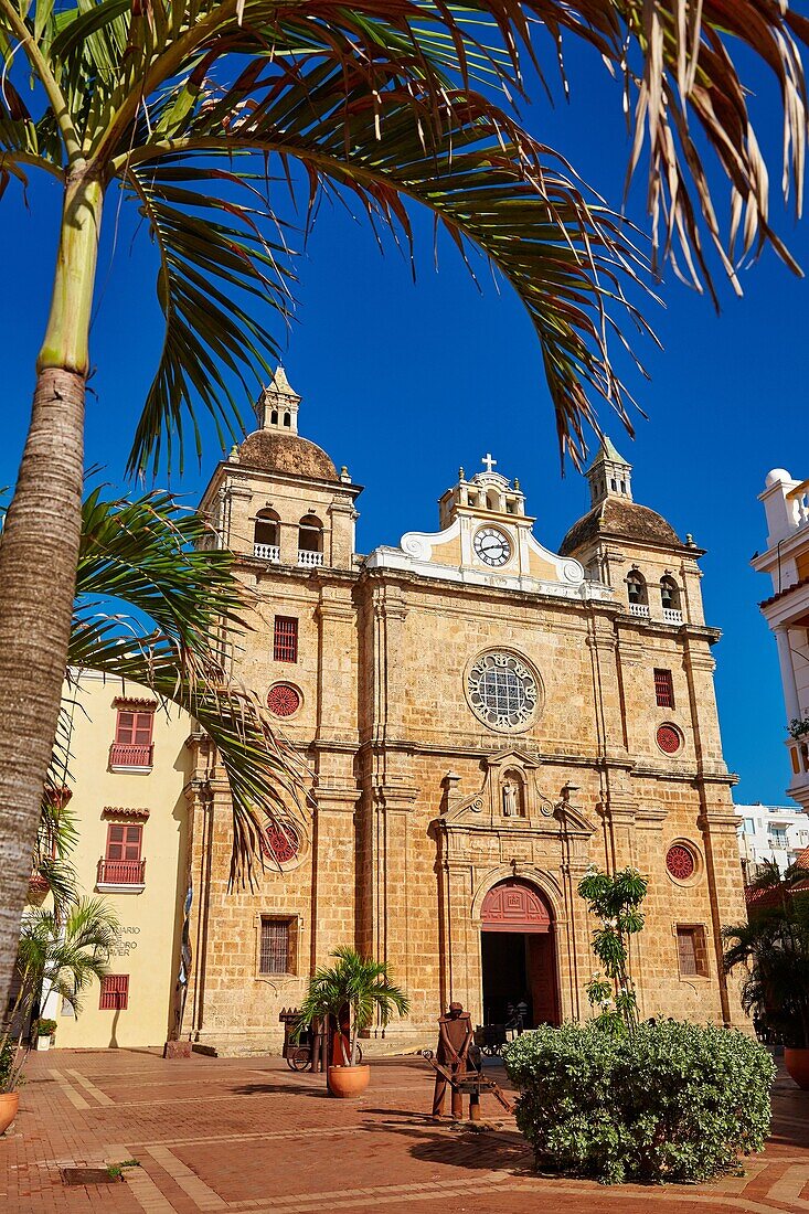 San Pedro Claver Kirche, Cartagena de Indias, Bolivar, Kolumbien, Südamerika