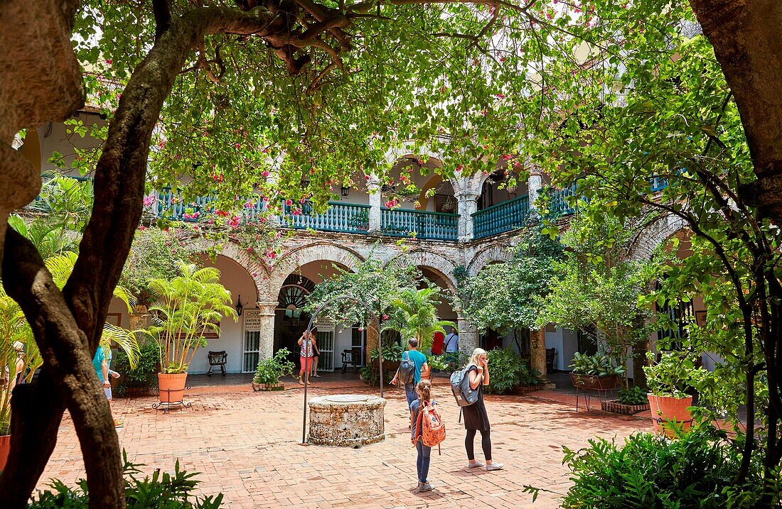 Klosterkirche, Kloster Santa Cruz de la Popa, Cartagena de Indias, Bolivar, Kolumbien, Südamerika