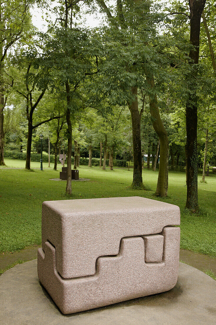 Museum Chillida Leku. San Sebastian, Guipuzcoa, Baskenland, Spanien