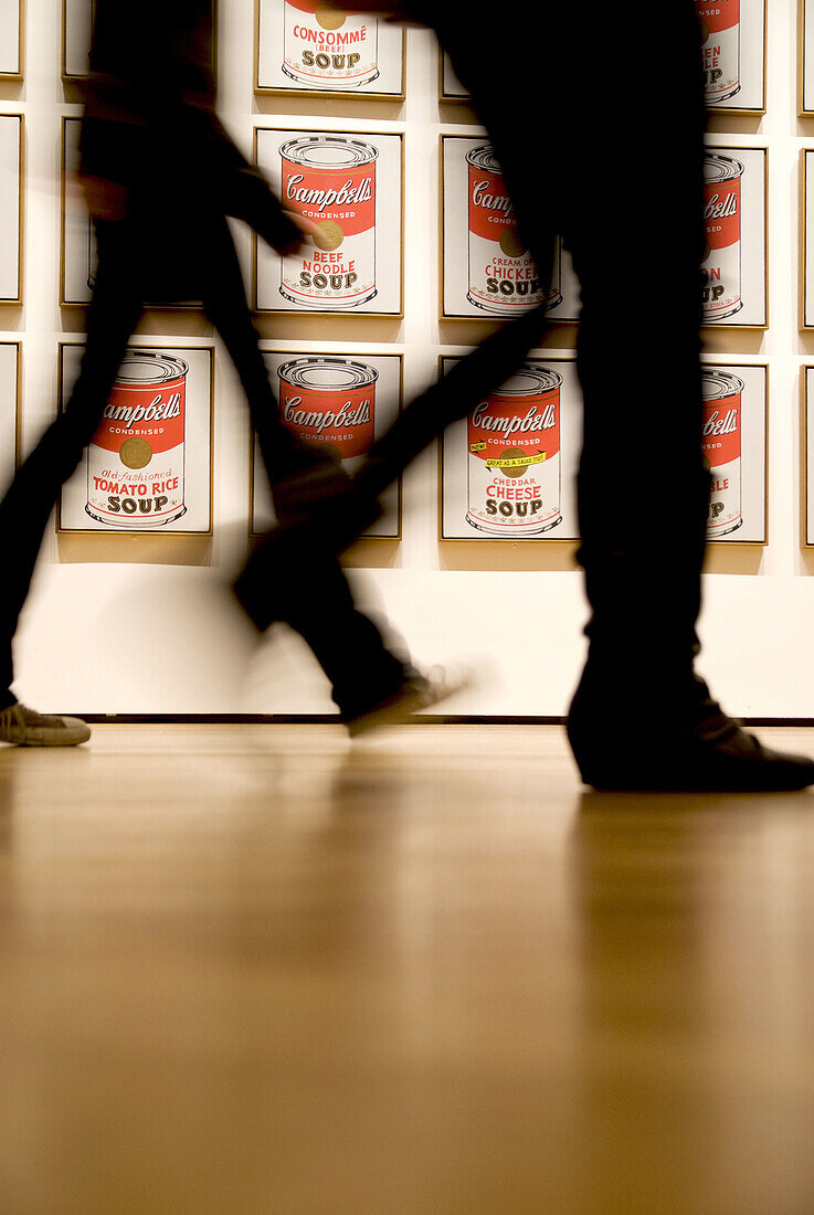 Campbell´s Soup Cans by Andy Warhol,1962, MOMA, Museum of Modern Art, New York City