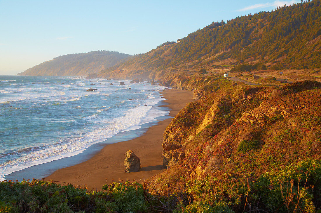 Pacific ocean near Westport , Westport-Union Landing State Beach , California , USA