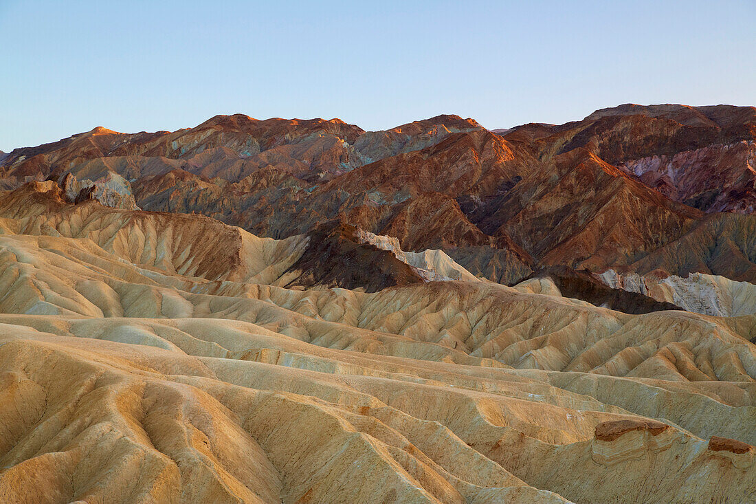 Death Valley National Park , Zabriskie Point , California , USA