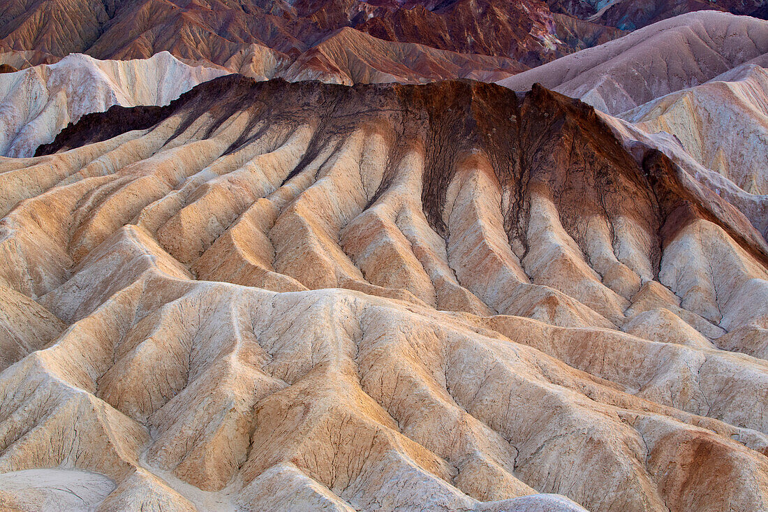 Death Valley National Park , Zabriskie Point , California , USA