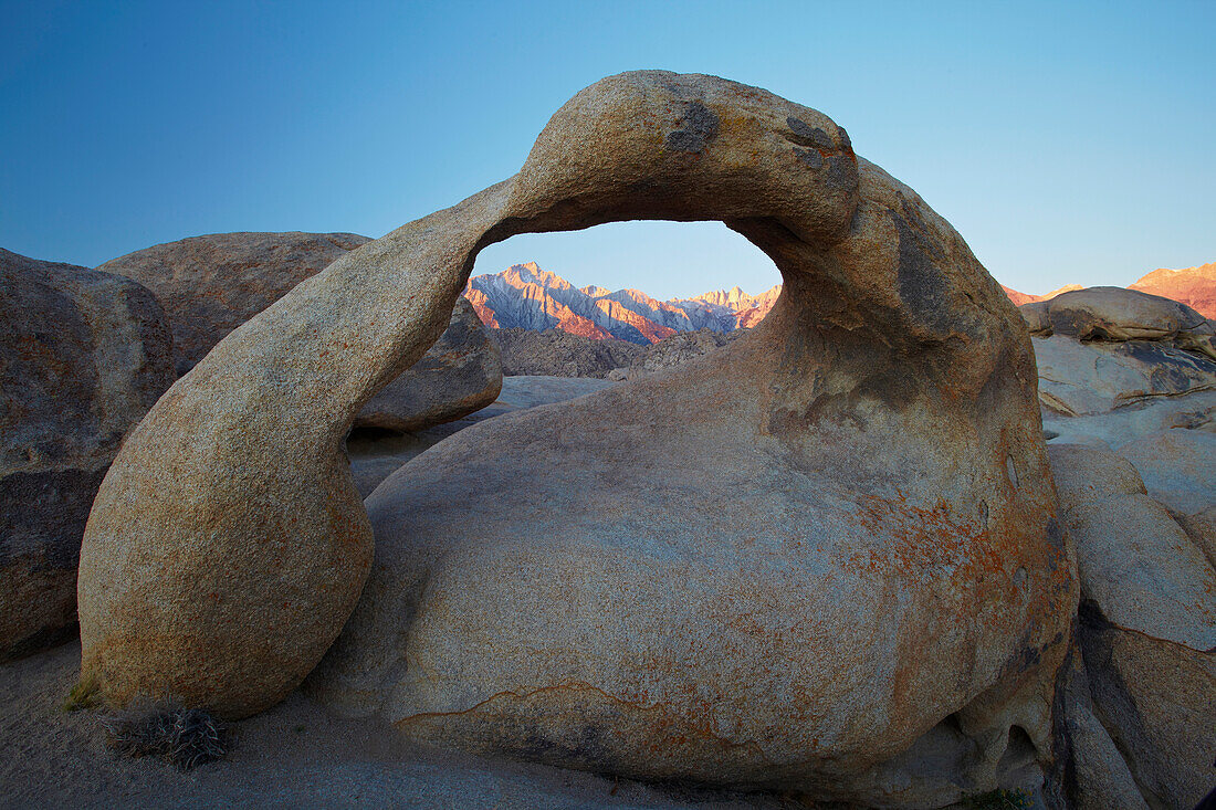 Mt. Whitney , Lone Pine , Alabama Hills , Sierra Nevada , California , U.S.A. , America