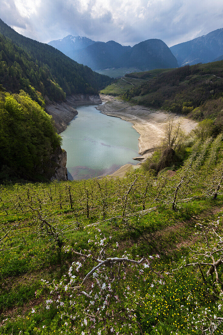 Lake Santa Giustina, Trentino Alto Adige, Italy