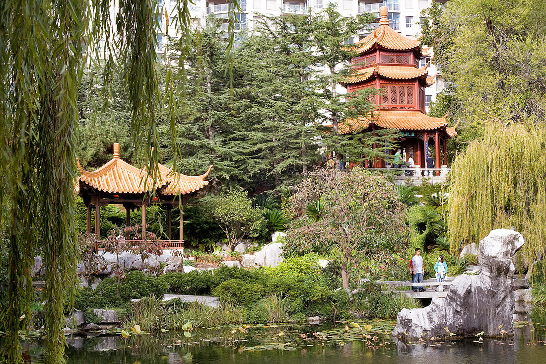 Australia, New South Wales, Sydney, Darling Harbour, Chinese Garden
