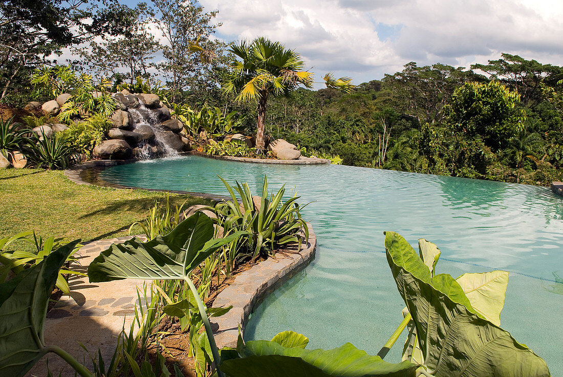 Costa Rica, Alajuela Province, north centre area, Tirimbina reserve, Centro Neotropico Sarapiqui's resort hotel, ecotouristic hotel