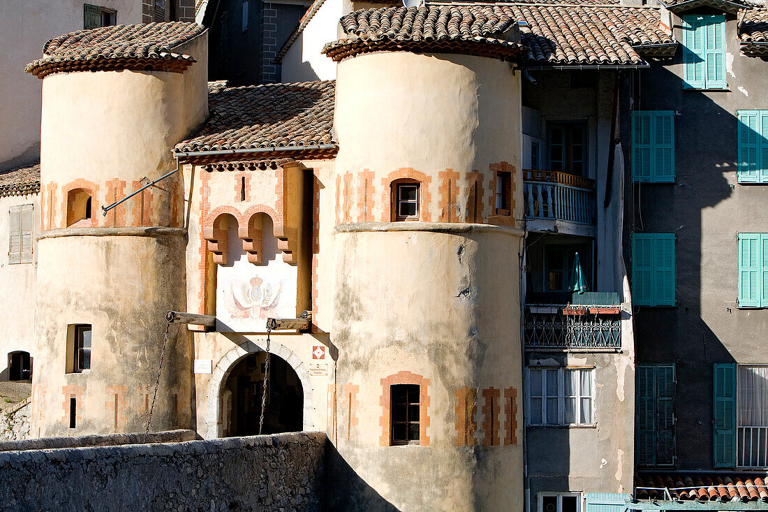 France, Alpes de Haute Provence, Entrevaux Medieval city fortified by Vauban