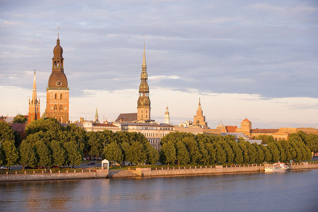 Latvia (Baltic States), Riga, European capital of culture 2014, historical centre listed as World Heritage by UNESCO, St. Peter Church and Cathedral