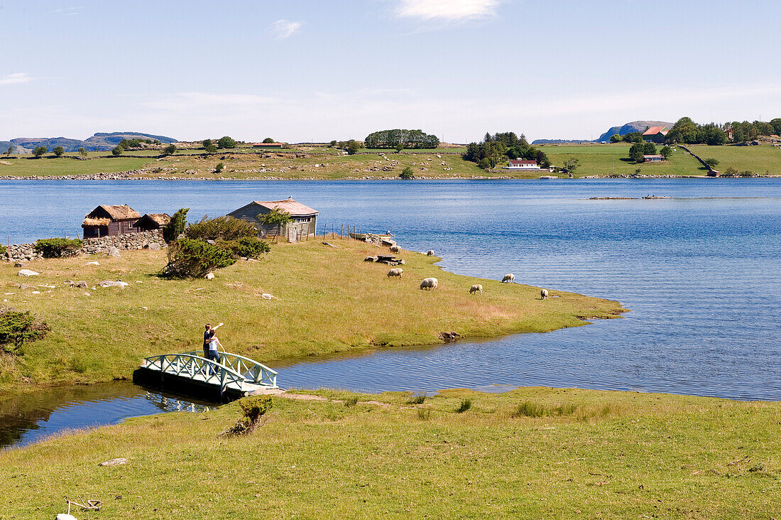 Norway, Rogaland County, surroundings of Stavanger, Bru Island