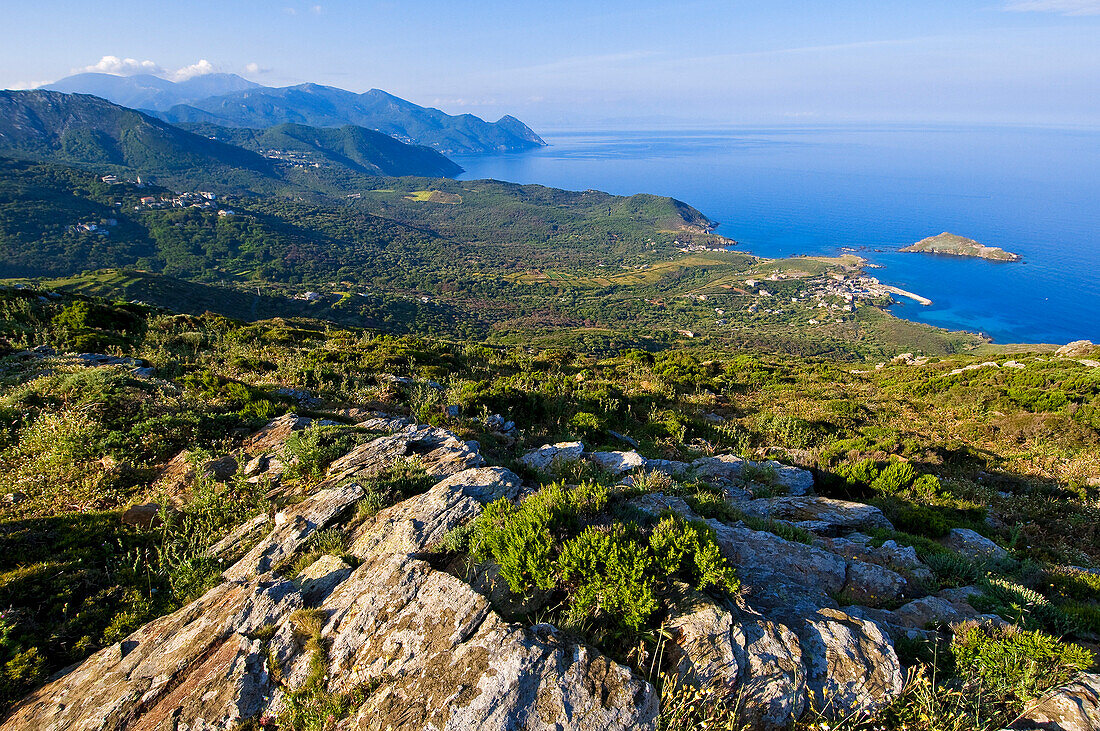 France, Haute Corse, Cap Corse, Centuri Harbour