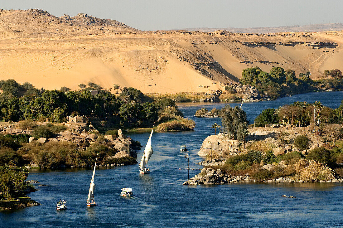Egypt, Upper Egypt, Nubia, Nile Valley, Aswan, Nile River