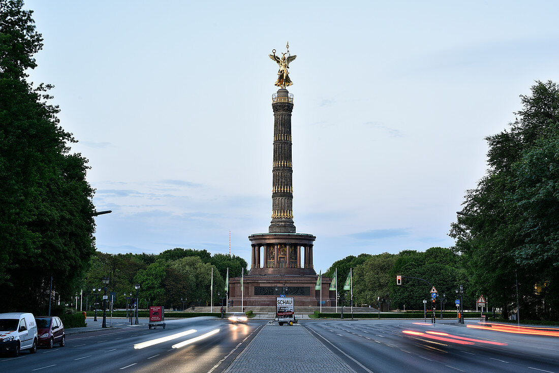 Siegessäule in Berlin, Deutschland