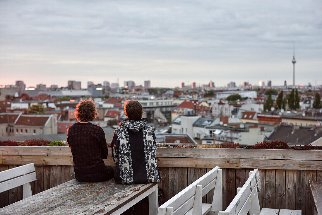 view over Berlin, Germany