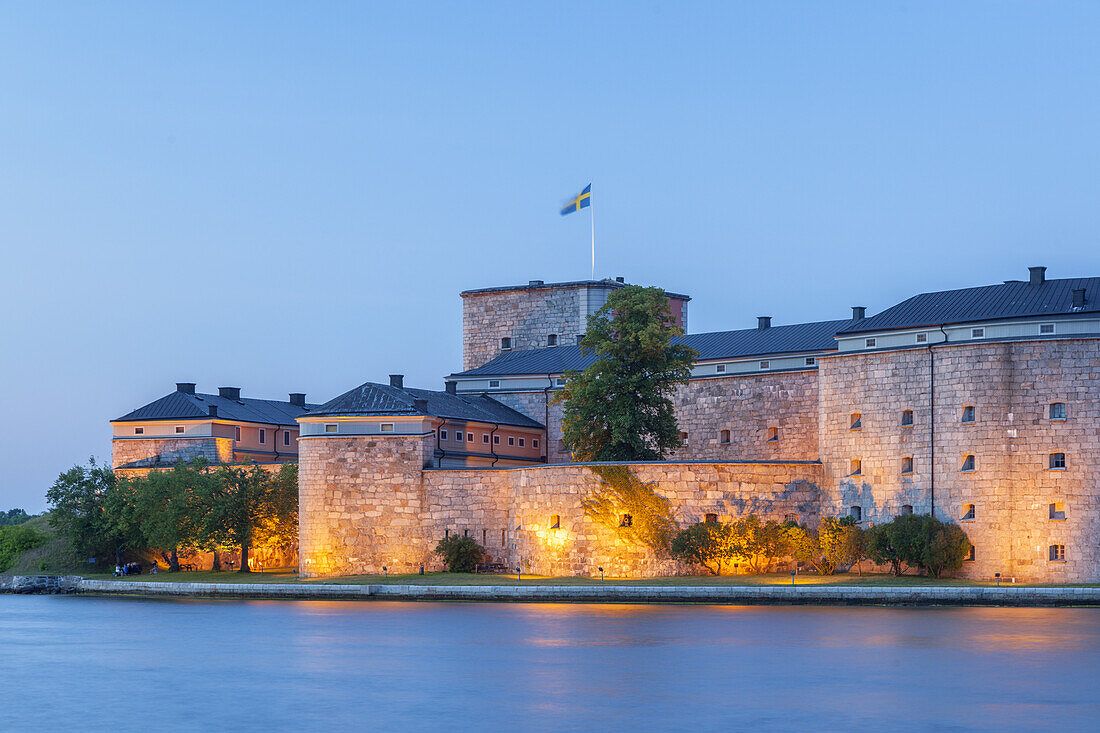 Fortress Kastell in Vaxholm, Stockholm archipelago, Uppland, Stockholms land, South Sweden, Sweden, Scandinavia, Northern Europe