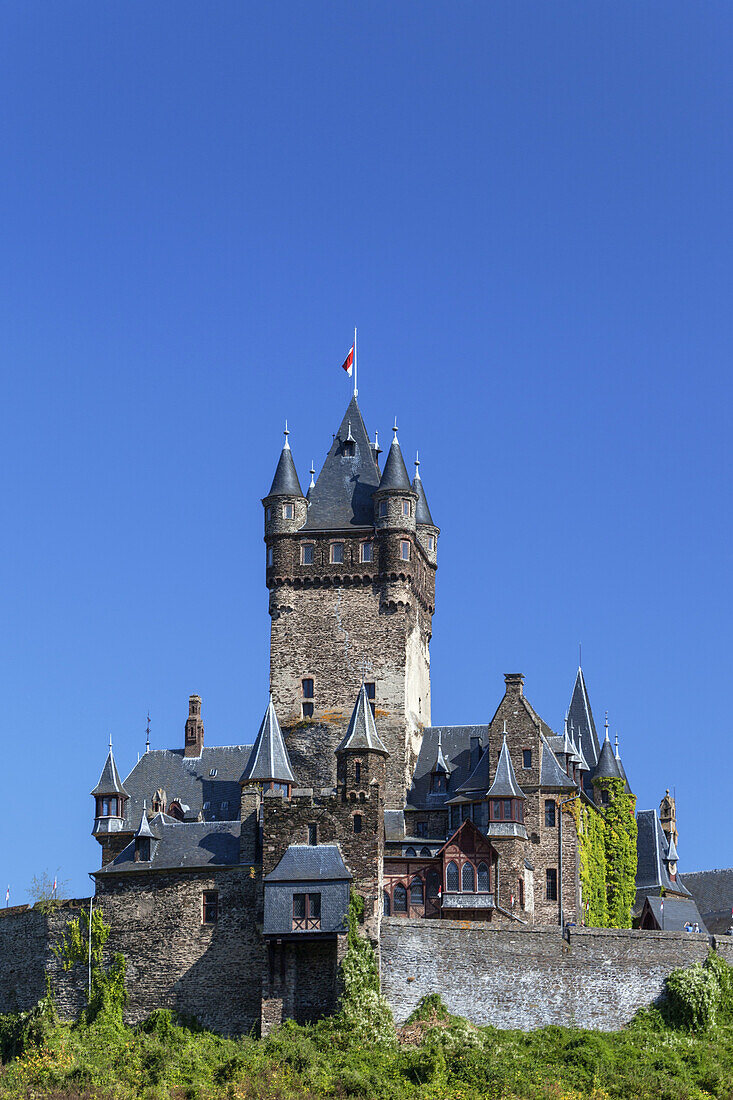 Reichsburg Cochem, Eifel, Rheinland-Pfalz, Deutschland, Europa