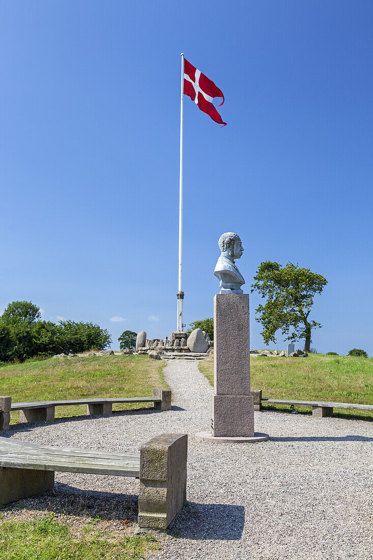 Historic center Dybbøl Banke near Sønderborg, Southern Denmark, Denmark, Scandinavia, Northern Europe