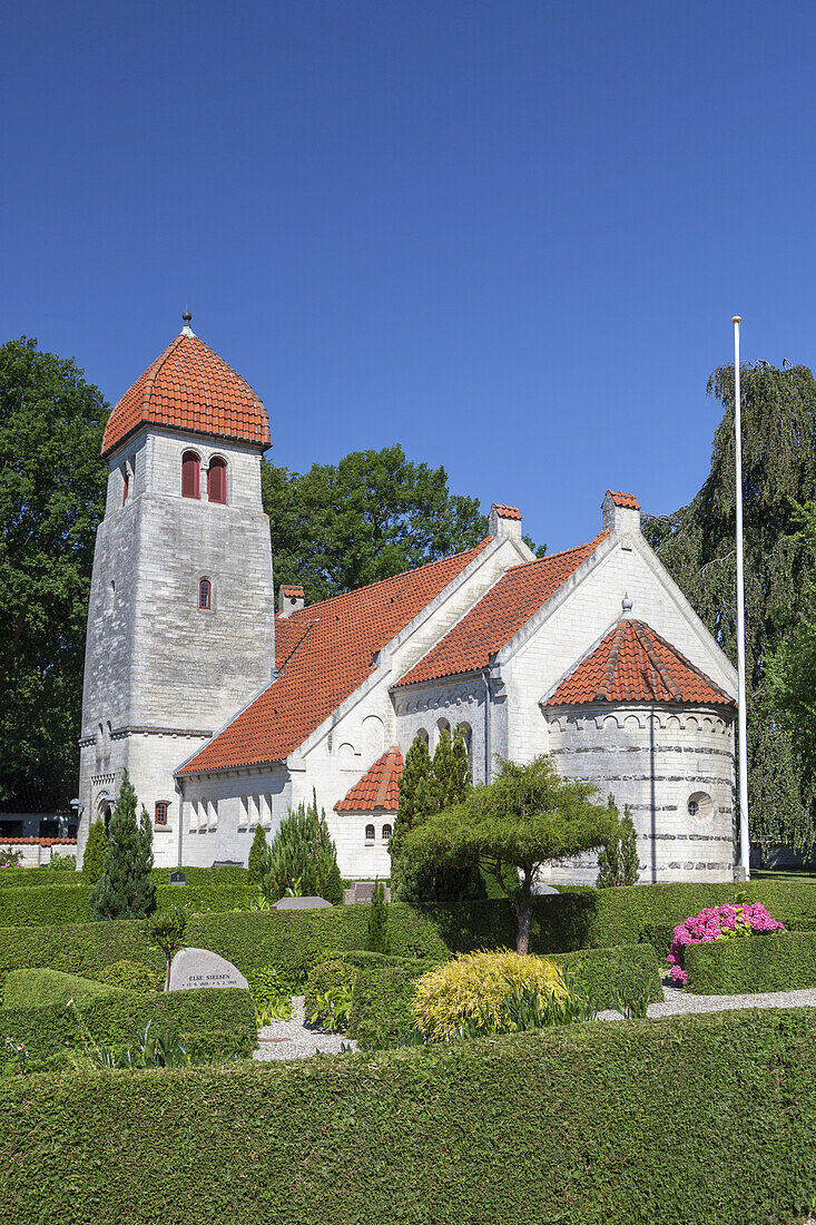 Church of Højerup, Store Heddinge, Stevns Peninsula, Island of Zealand, Scandinavia, Denmark, Northern Europe