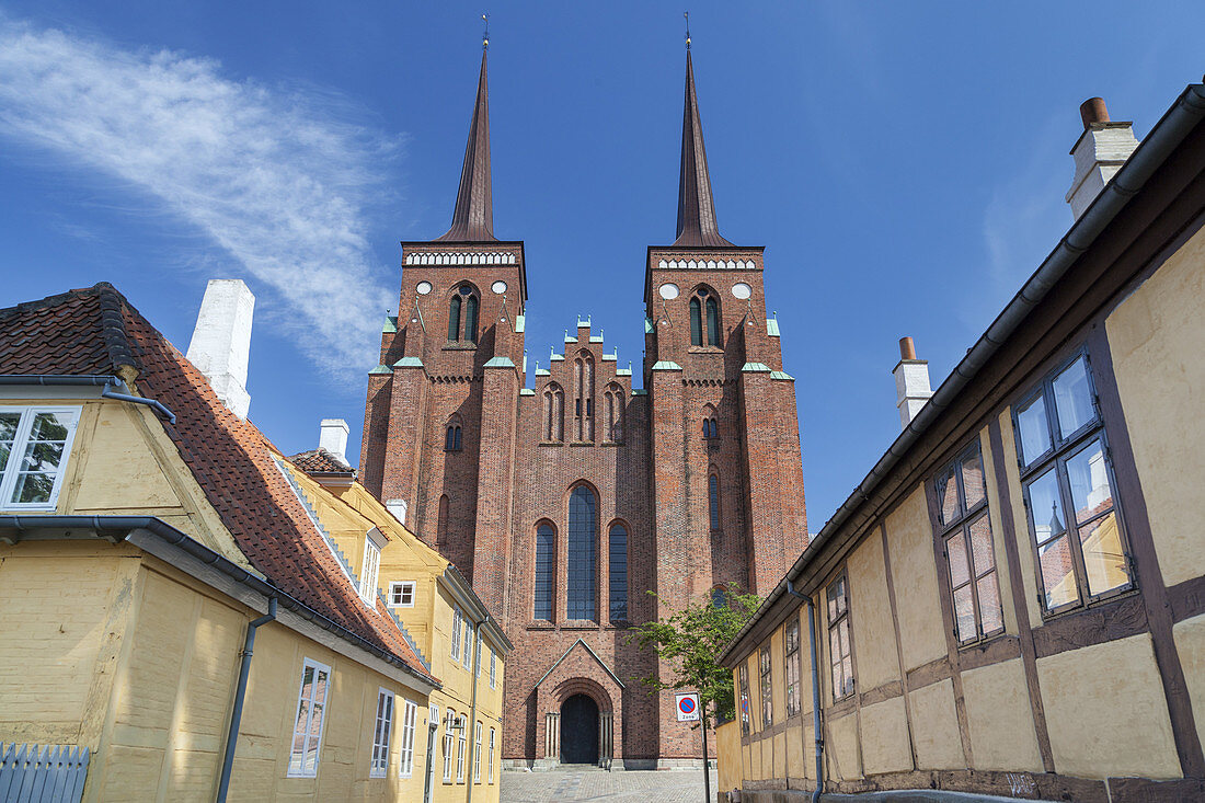 Cathedral of Roskilde, Island of Zealand, Scandinavia, Denmark, Northern Europe