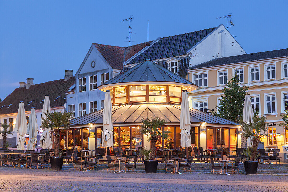 Old town of Hillerød, Island of Zealand, Scandinavia, Denmark, Northern Europe