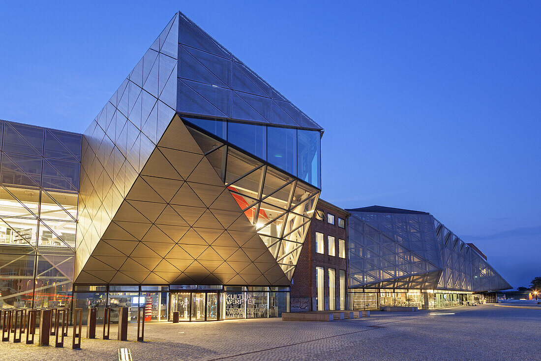 Gebäude Kulturværft im Kulturhafen Kronborg, Helsingør, Insel Seeland, Dänemark, Nordeuropa, Europa