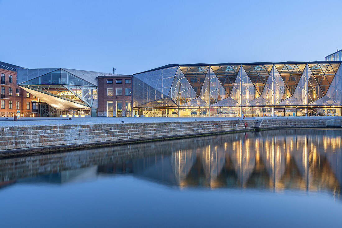 Gebäude Kulturværft im Kulturhafen Kronborg, Helsingør, Insel Seeland, Dänemark, Nordeuropa, Europa