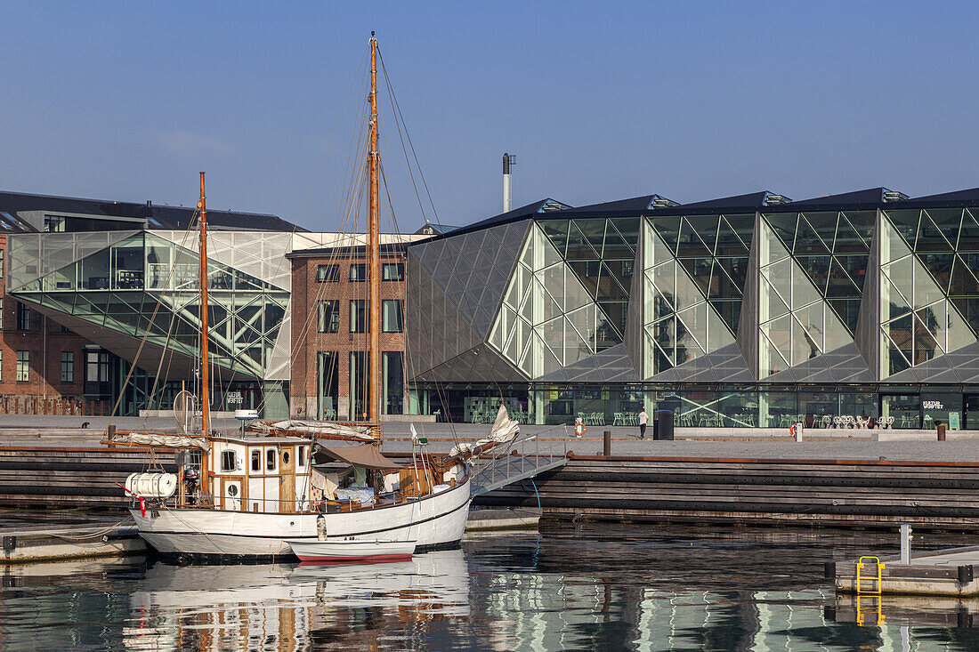 Gebäude Kulturværft im Kulturhafen Kronborg, Helsingør, Insel Seeland, Dänemark, Nordeuropa, Europa