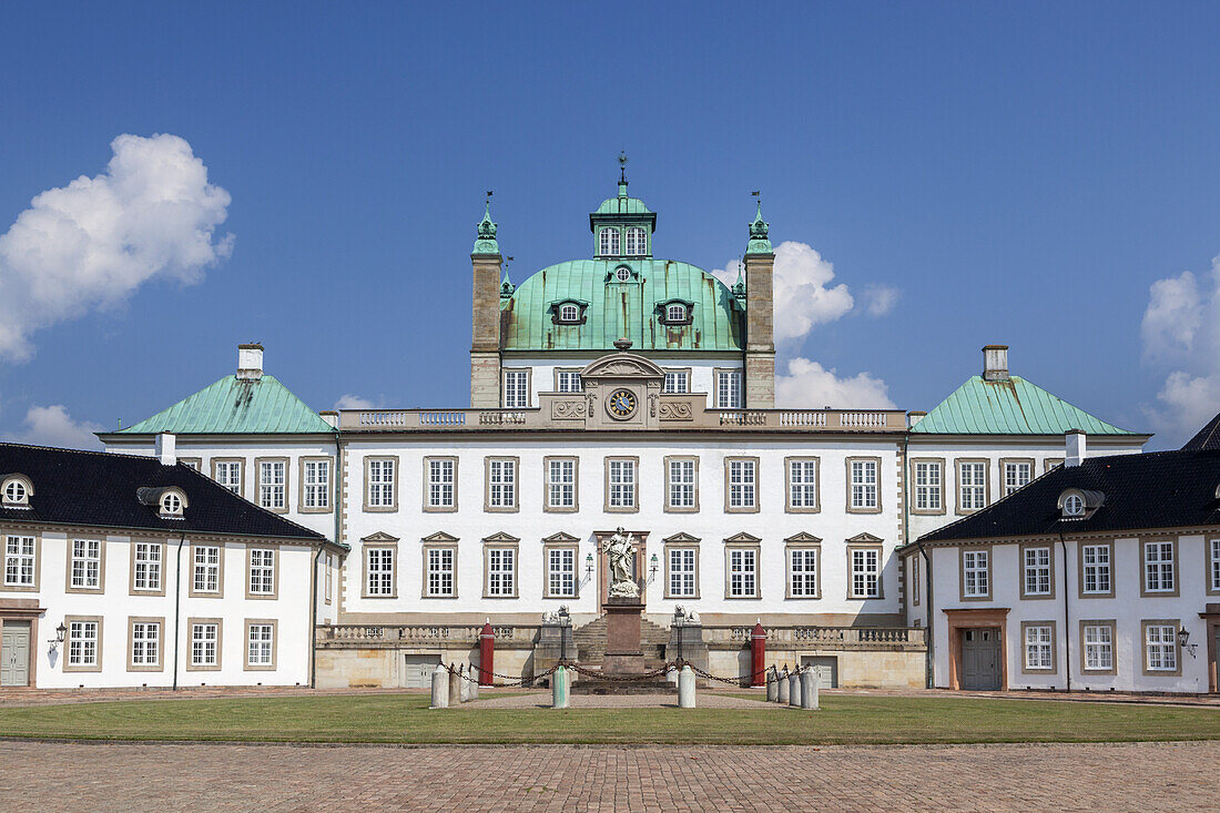 Schloss Fredensborg Slot in Fredensborg, Insel Seeland, Dänemark, Nordeuropa, Europa