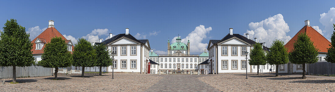 Schloss Fredensborg Slot in Fredensborg, Insel Seeland, Dänemark, Nordeuropa, Europa