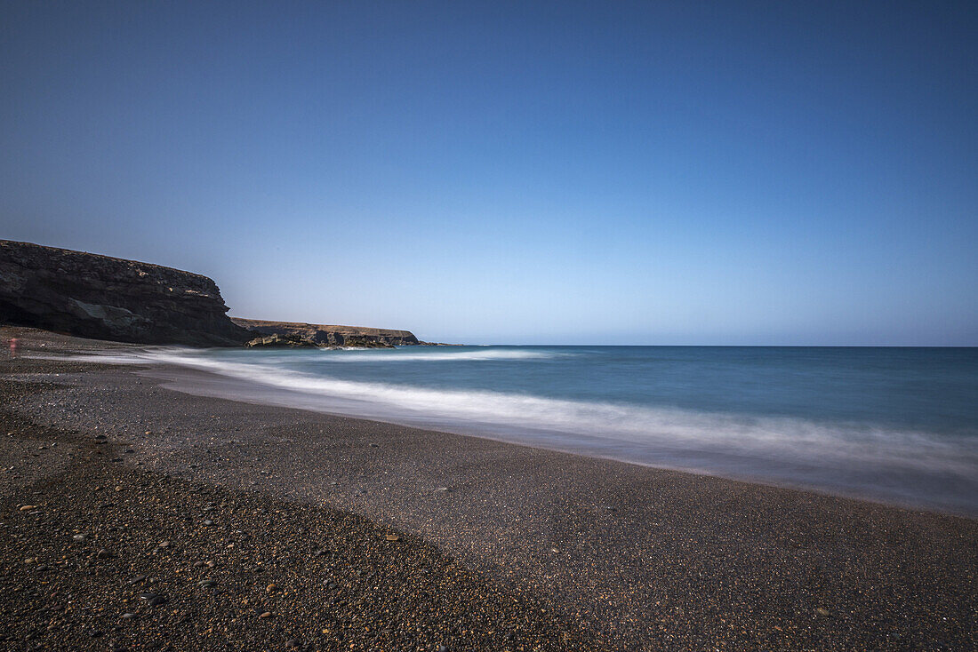 Beach near the fishing village Ajuy. Ajuy, Fuerteventura, Canary Islands, Spain