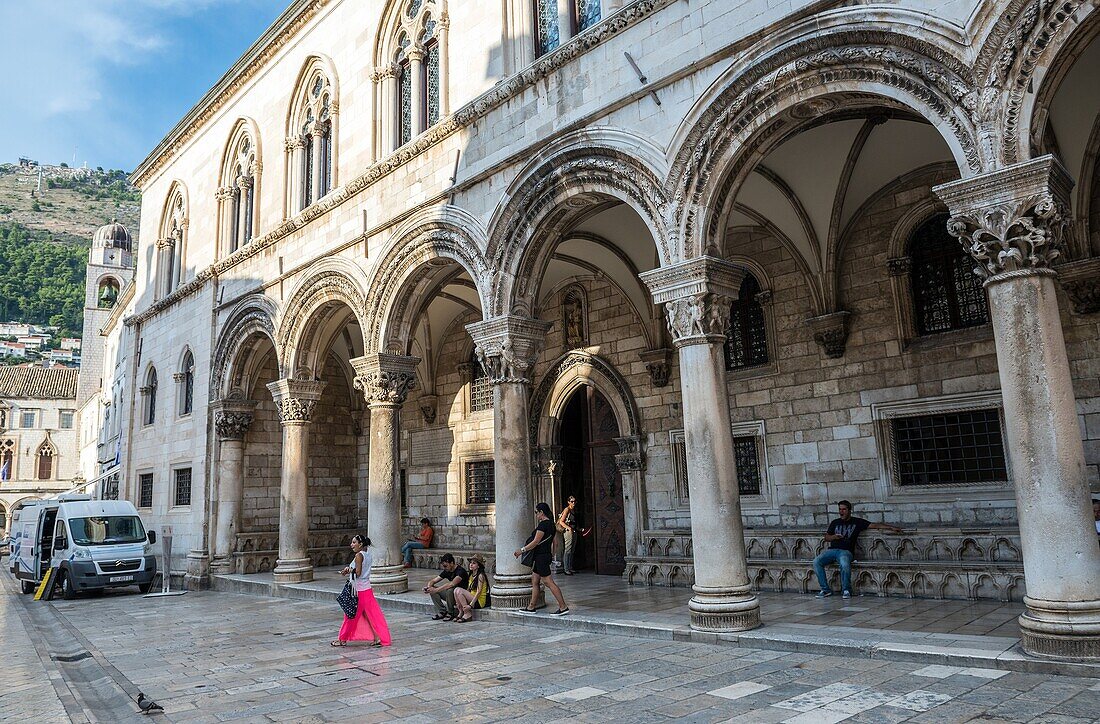 Rector's Palace on the Old Town of Dubrovnik city, Croatia.