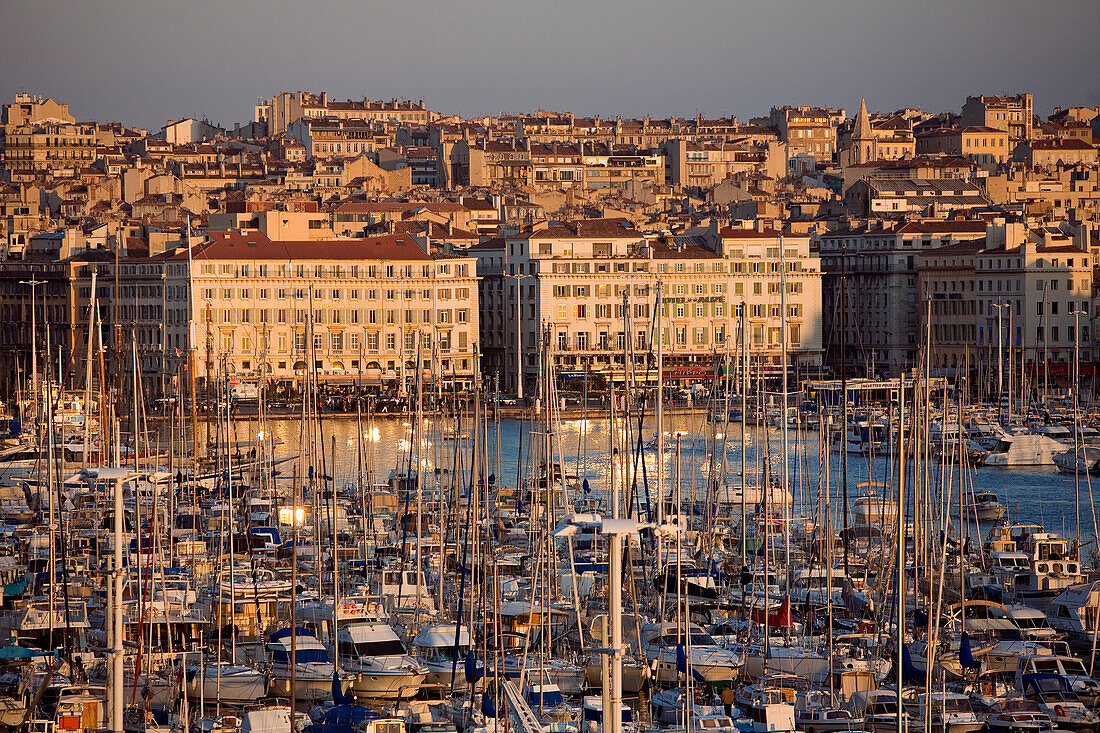 France, Bouches du Rhone, Marseille, Vieux Port (Old Harbour)