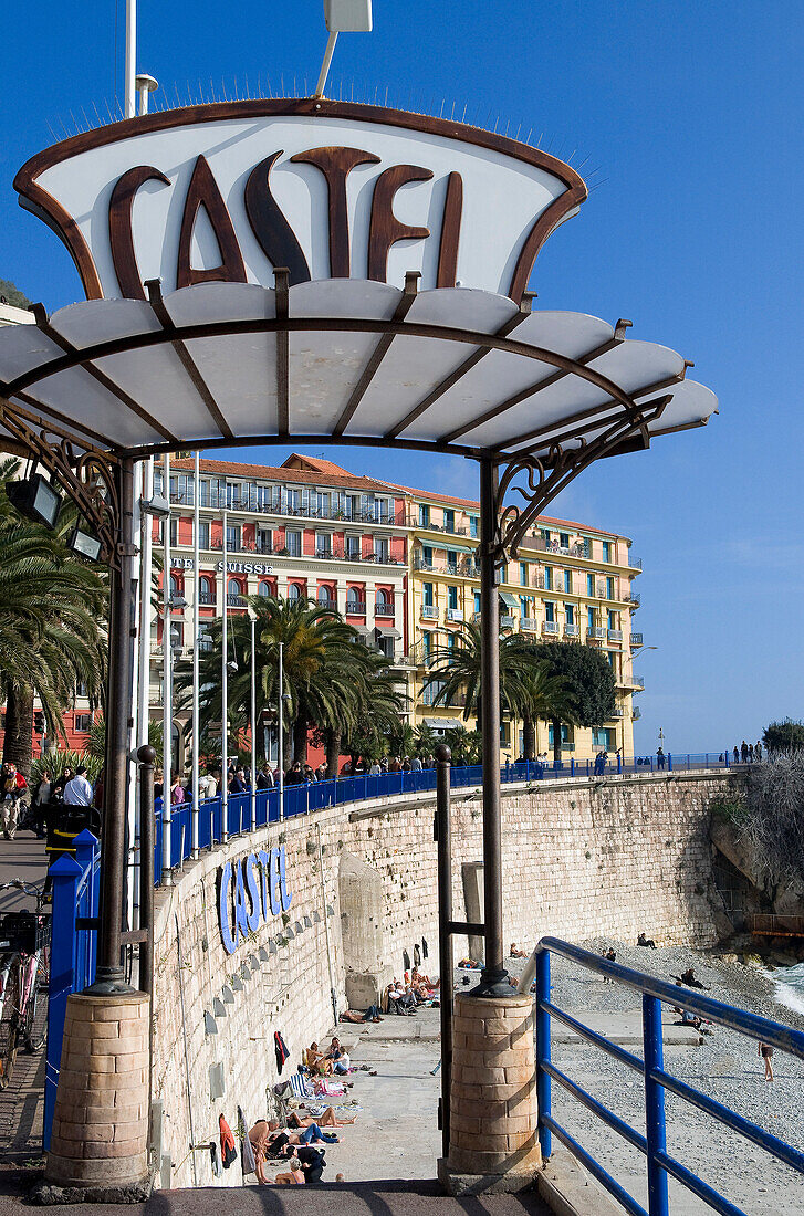 France, Alpes Maritimes, Nice, the seafront