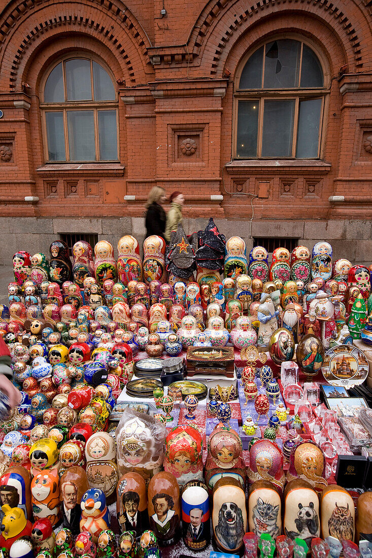 Russia, Moscow, gift shop, the matrechka, Russian dolls